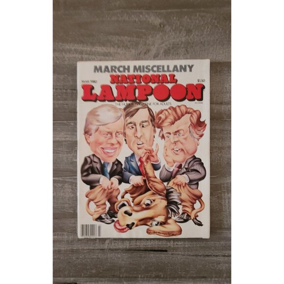 Vintage National Lampoon Magazine Lot Of 3 Issues1980s Humor Collectible - Picture 10 of 13